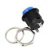 Interruptor de botón R13-507 16MM botón de reinicio automático redondo sin bloqueo con botón de rosca gruesa interruptor de pulsador