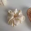 Goma para el pelo Retro Estilo Coreano con Estampado de Leopardo para Mujer, Versátil Nuevo Elástico para el Cabello, Cuerda Grande para Cola de Caballo Baja, Elegante Accesorio para el Cabello