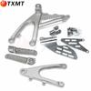 Yamaha YZF1000 R1 04-05-06-07-08 Conjunto do pedal dianteiro Suporte do triângulo do pedal traseiro