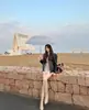 Botas de punta alta hasta la rodilla para mujer, nueva colección otoño/invierno 2024, botas de una sola pieza de ante, botas color nude de tacón alto, botas largas elásticas