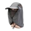 Gorra Nueva de Verano para Hombre y Mujer Gorra de Béisbol Protectora Antigotas Desmontable Transpirable Sombrero para el Sol Protección Solar Gorra de Montañismo