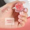 Fornecimento Exclusivo Transfronteiriço de Pó Glitter em Gel para Maquiagem de Beleza, Decoração de Maquiagem para Olhos de Palco, Glitter Facial Suave Estilo Japonês para Estudantes