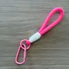 Nuevo Llavero con Bloques de Color, Correa, Mosquetón, Colgante de Muñeca, Colgante para Teléfono, Cadena para Teléfono, Peluche West Highland