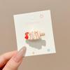 Mini Pinzas para el Cabello Lindas de Helado para Niñas, Pasadores Pequeños, Accesorios para el Cabello para la Frente y Flecos Laterales, Pinzas para el Cabello, Adornos para el Cabello