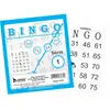 Bloco de Bingo Azul 120X108Mm 100 Folhas Jornal