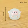 Micro-Paisagem Criativa Fofa Ovelhinha Luminosa Acessórios de Decoração DIY Mini Enfeites para Mesa de Casa