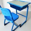 Pupitres y sillas de campus, escritorios de estudio, pupitres y sillas individuales para estudiantes, escritorios y sillas de estilo francés, pupitres y sillas moldeados por soplado, pupitres y sillas para capacitación