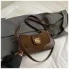 Bolsa Feminina Estilo Coreano 2026 Nova Moda de Inverno Nicho Bolsa de Ombro de Abaixo do Braço Bolsa Transversal Retro de Alto Padrão para o Dia a Dia