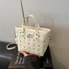 Bolsa Cesta de Legumes Estilo Ocidental de Luxo para Mulheres 2025 Nova Moda Versátil Bolsa de Ombro Transversal Bolsa de Mão Pequena