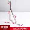 Haste de Secagem de Roupas Montada na Lateral de Aço Inoxidável Suporte Triangular para Varanda Parede Externa Instalação Fixa Fora da Janela de Sacada Haste Única Haste Dupla Suporte Triangular