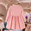Vestido para Niñas Otoño Nuevo Estilo Suéter de Punto Otoño e Invierno para Niños Vestido de Bebé Elegante de Dibujos Animados Vestido de Princesa Ropa para Niños
