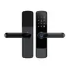 Cerradura Popular Transfronteriza de Lengüeta Única para Puertas de Madera, Cerradura Inteligente Ttlock Tuya Wifi con Huella Dactilar, Fabricante de Cerraduras Inteligentes para Puertas de Apartamentos