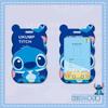 Funda para tarjeta de ola de dibujos animados, puntada ins, funda para tarjeta de acceso de autobús/metro, con cordón largo, halter, certificado de jardín de infancia