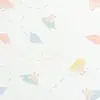 Capa para bolsa de roupas de algodão estampado, malha de algodão classe A para bebês, 300 peças, estampado, dupla face