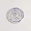 Posavasos Absorbente Redondo Estilo Japonés, Posavasos Duro de Tierra de Diatomeas Aislante de Calor, Salvamanteles de Escritorio, Posavasos Anti-quemaduras para Mesa de Comedor, Posavasos para Taza de Té de Oficina