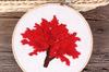 Sansheng III Árbol de Flor de Durazno Hecho a Mano DIY Tela Principiante Bordado Europeo Flor Material Bolsa Kit Juego de Agujas