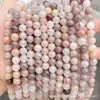 Cuentas Redondas de Jade del Sur Cuentas Sueltas Ágata de Cristal DIY Collar Accesorios de Joyería Semi-Terminados Venta al por Mayor Cuentas Sueltas Hechas a Mano DIY
