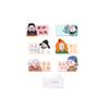 Broche de Insignia Acrílica de Texto Inspirador de Celebridad de Dibujos Animados Lindo Colgante Estudiante Pequeño Regalo Accesorios para Mochila Escolar Regalo