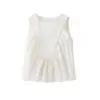 25 nuevos estilos de ropa de primavera para mujer de JJ, moda europea y americana, simples y versátiles, tops sin mangas plisados de color liso, se agregaron nuevos colores