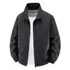 Chaqueta de Trabajo para Hombre Primavera y Otoño Nueva Holgada Casual Moderna Versátil Top Estilo para el Trabajo, Citas