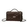 Bolsa de Mão Pequena Acolchoada Estilo Chanel para Mulheres, Comércio Exterior, Verão 2026, Fecho Simples de Trava, Bolsa Versátil de Ombro e Transversal de Alta Qualidade