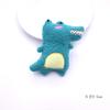 Accesorios para Sombreros DIY Unicornio Dinosaurio Dibujos Animados Peluche Broche Accesorios Zapato Calcetines Muñeca Ropa de Algodón Acolchado