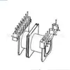 Estrutura de Transformador Er42 Carcaça Er43 Estrutura de Alta Frequência Bobina de Estrutura Slot Duplo Horizontal 5+8 Pinos L-Pin 4201-1