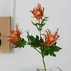 Flor Artificial apio espinoso silvestre planta artificial Nórdico hogar habitación modelo decoración arreglo floral boda fotografía ramo flor falsa