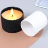 Taza de vela de cerámica de alta calidad soporte transfronterizo llenado de cera taza de vela de aromaterapia creativa pintura en aerosol de exportación de alta calidad puede agregar logotipo