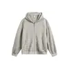Sudadera cárdigan a rayas estilo americano para hombre, chaqueta deportiva con capucha de otoño de alta costura para parejas, marca de moda, chaqueta casual con un ambiente relajado