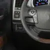 Adecuado para Toyota 07-13 Tantu fibra de carbono volante lado izquierdo pegatina de decoración accesorios de modificación interior de coche