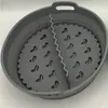 Tapete de silicone para Air Fryer utensílios de cozinha para assar assadeira dobrável bandeja para Air Fryer assadeira de silicone em estoque