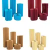 Mesa de Postres Plegable Roja para Bodas Decoraciones Columnas Romanas Soporte de Columna Exhibición de Ventana de Boda Columnas Decorativas de Papel Plegable