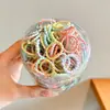Xuxinhas de cabelo infantis, elásticos de cabelo não danificantes, elásticos para meninas, elásticos de cabelo de alta elasticidade, faixas de cabelo para bebês