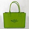 Bolsa de fieltro para Zongzi del Festival del Bote del Dragón Bolso de mano portátil de gran capacidad Personalidad creativa Bolsa de almacenamiento para regalo del Festival del Bote del Dragón