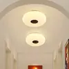 Luminária de Teto LED Estilo Creme Leve para Casa Iluminação Inteligente para Quarto Conjunto Quarto Infantil DD