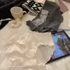 Roupas Íntimas de Renda Estilo Novo para Mulheres, Algodão Puro, Antibacteriano, Comprimento Estendido, Forro 100% Algodão na Virilha, Estilo Barroco, Calcinha Triângulo de Cintura Média para Mulheres