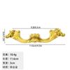 Jingmao ferragem espaçamento entre furos 52/83mm liga de zinco antigo gaveta decoração de casa armário guarda-roupa puxador barra estilo europeu