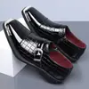 Superventas de Amazon Zapatos de Cuero para Hombre de Talla Grande sin Cordones con Aumento Oculto de Altura Estilo Coreano Zapatos de Cuero Formales de Negocios Hombre 260503