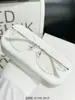 Novo modelo de óculos, armação sem aro em titânio puro, óculos de grau sem aro com borda cortada totalmente em titânio, disponíveis com grau M-7110