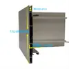 Marco de perfil de caja de luz de película suave UV marco de valla publicitaria sin marco tela de tarjeta de doble cara perfil de aleación de aluminio material de aluminio