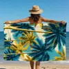 Toalla de Playa Floral Más Vendida de Amazon para Verano, Toalla de Baño de Microfibra para Vacaciones en la Costa, Chal de Protección Solar para Nadar, Personalizado