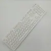 Russo Árabe Francês Espanha Portugal Dinamarca Suécia Itália Alemão Teclado Mouse Sem Fio Branco