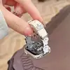[Correa de reloj] Adecuada para la correa de Apple S12 iWatch Conejo Miffy Dibujo Animado S1098Se Moderna Pulsera para Niñas
