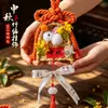 2026 Año Nuevo Festival de Medio Otoño Nudo Wanzi Colgante Decorativo Conejo Tejido de Bambú Adornos de Calabaza Puerta de Entrada Decoración de Sala de Estar