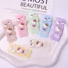Parche de Resina con Encaje de Gato Estampado Lindo para DIY Pasador Decoración de Funda de Teléfono Móvil Accesorios para el Cabello Tocado Accesorios para Pasador