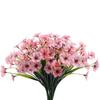 Simulación de Amazon Ramo violeta flor falsa flor artificial flor de seda decoración del hogar flor en maceta adornos de ingeniería adornos florales