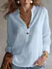 2026 Nuevos Tops de Verano para Mujer de Color Sólido, Cómodos y de Moda, con Botones, Europeos y Americanos, Transfronterizos para Amazon