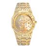 Relojes de la marca MISSFOX explosiones de comercio exterior Europa y Estados Unidos gran moda estrellas creativas Relojes de diamantes para hombre