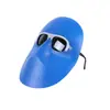 Máscara Protectora de Plástico Grimace Protección Laboral Máscara de Soldadura Gafas de Soldador Usando Casco de Soldadura por Arco de Argón Máscara de Cuero Vacuno Grimace